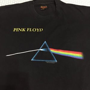 Pink Floyd BROCKUM 90s VTG VINTAGE Dark Side Of The Moon BROCKUM XL X-LARGE 1992